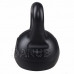 SPRINGOS Kettlebell fekete - 20kg