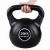 SPRINGOS Kettlebell fekete - 20kg