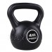 SPRINGOS Kettlebell fekete - 4kg