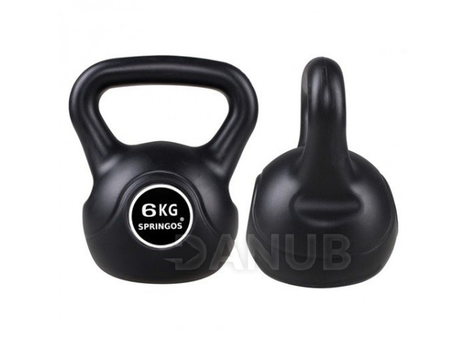 Kettlebell fekete - 6kg