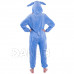 Plüss kezeslábas Kigurumi - Stitch minta - 120 -130cm