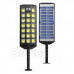 Szolár fali reflektor - 520 SMD LED - 3000 lm - 20W - 4500 mAh - IP65